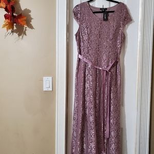 Dusty lilac dress